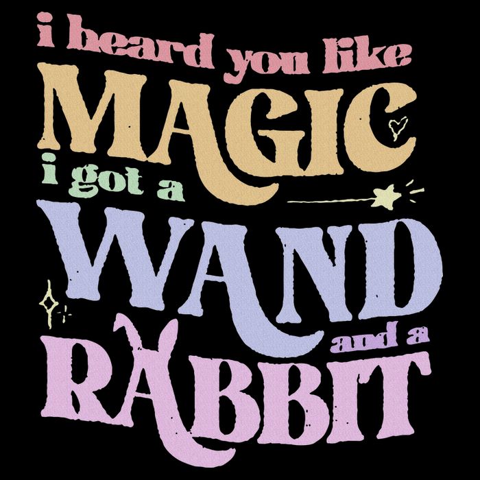 I Heard You Like Magic I Got A Wand And A Rabbit Cooling Performance Crew T-Shirt
