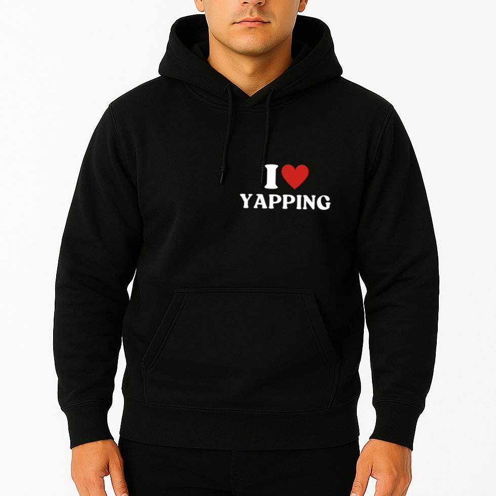 I Heart Yapping I Love Yapping Hoodie