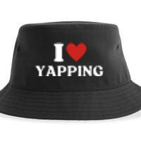 I Heart Yapping I Love Yapping Sustainable Bucket Hat