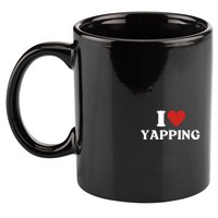 I Heart Yapping I Love Yapping 11oz C Handle Ceramic Mug