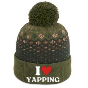 I Heart Yapping I Love Yapping The Baniff Cuffed Pom Beanie