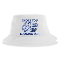 I Hope You Find What You Are Looking For Baby Blue Design Sustainable Bucket Hat