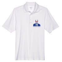 I Hear YouRe Free On Wednesdays Funny Anti Trump Men's Origin Performance Pique Polo