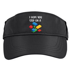 I Hope You Step On A Blocks Bricks Play Toys Building Toy Adult Drive Performance Visor