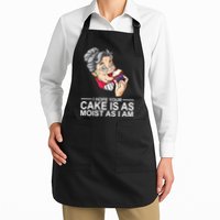 I Hope Your Cake Is As Moist As I Am Funny Apron