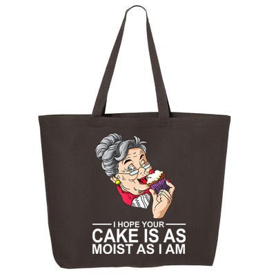 I Hope Your Cake Is As Moist As I Am Funny 25L Jumbo Tote