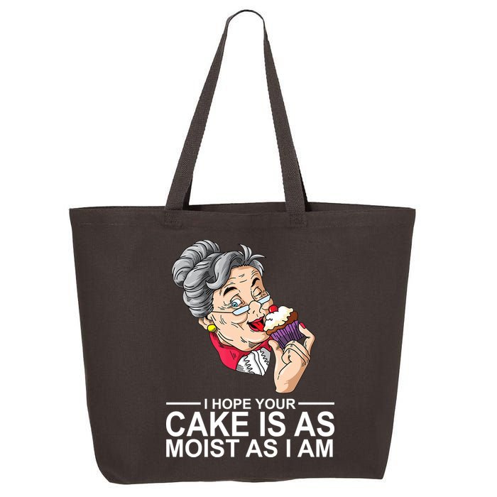 I Hope Your Cake Is As Moist As I Am Funny 25L Jumbo Tote