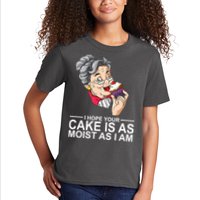 I Hope Your Cake Is As Moist As I Am Funny Kids T-Shirt