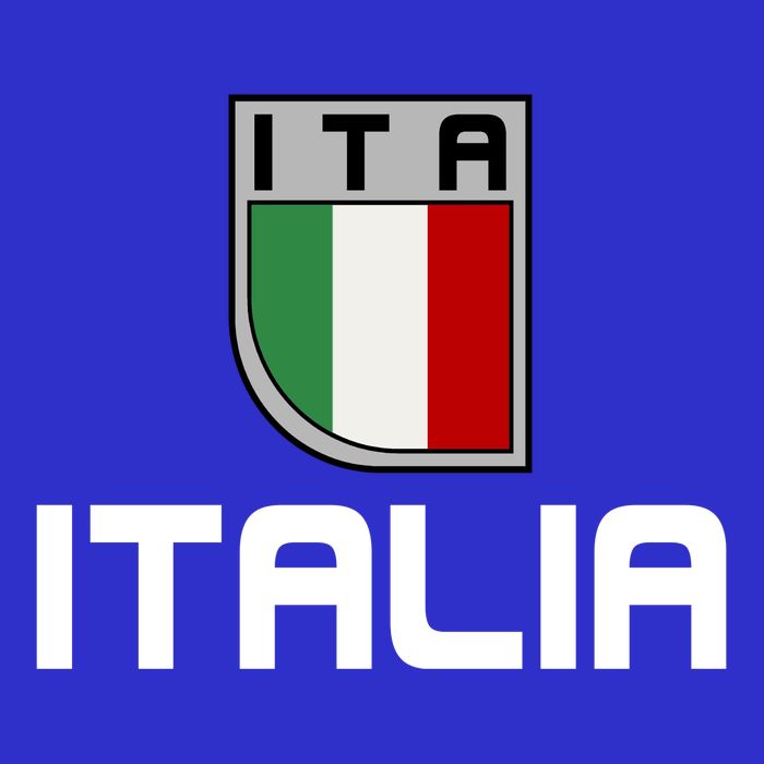 Italy Italia Football Soccer Logo Kids T-Shirt