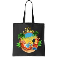 It Is 5 O'clock Somewhere Parrot Drinking Summer Vacation Bag
