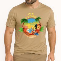 It Is 5 O'clock Somewhere Parrot Drinking Summer Vacation Performance Shirt