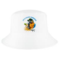It Is 5 Oclock Somewhere Parrot Drinking Summer Vacation Cool Comfort Performance Bucket Hat