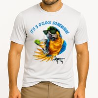 It Is 5 Oclock Somewhere Parrot Drinking Summer Vacation Performance Shirt
