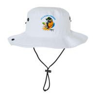 It Is 5 Oclock Somewhere Parrot Drinking Summer Vacation Bucket Hat