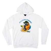 It Is 5 Oclock Somewhere Drinking Parrot Hoodie