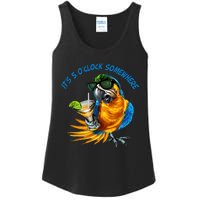 It Is 5 Oclock Somewhere Drinking Parrot Ladies Essential Tank