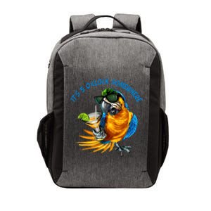 It Is 5 Oclock Somewhere Drinking Parrot Vector Backpack