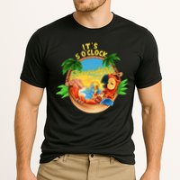 It Is 5 O'clock Somewhere Parrot Drinking Summer Vacation Performance Shirt