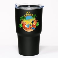 It Is 5 O'clock Somewhere Parrot Drinking Summer Vacation Tumbler