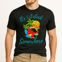 It Is 5 O'clock Somewhere Drinking Parrot Performance Shirt