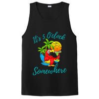It Is 5 O'clock Somewhere Drinking Parrot PosiCharge Competitor Tank