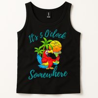 It Is 5 O'clock Somewhere Drinking Parrot Tank Top