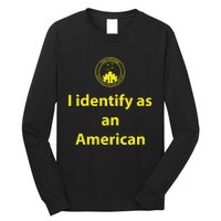 I Identify As An American Watchtower Command The High Ground Long Sleeve Shirt