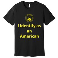 I Identify As An American Watchtower Command The High Ground Premium T-Shirt