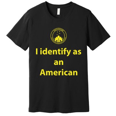 I Identify As An American Watchtower Command The High Ground Premium T-Shirt