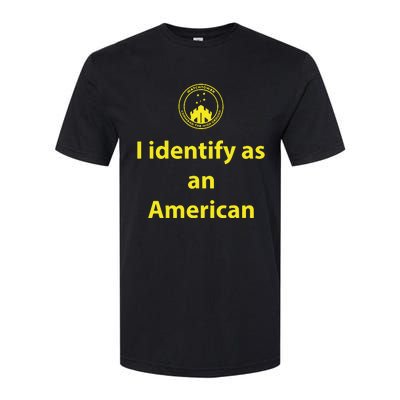 I Identify As An American Watchtower Command The High Ground Softstyle CVC T-Shirt