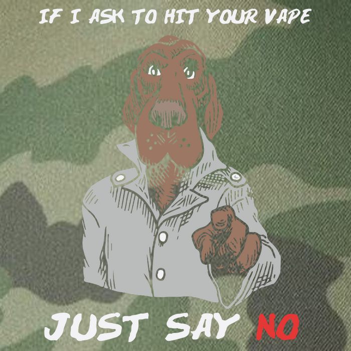 If I Ask To Hit Your Vape Just Say No Legacy Tie Dye Trucker Hat