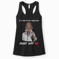 If I Ask To Hit Your Vape Just Say No Womens Tank Top