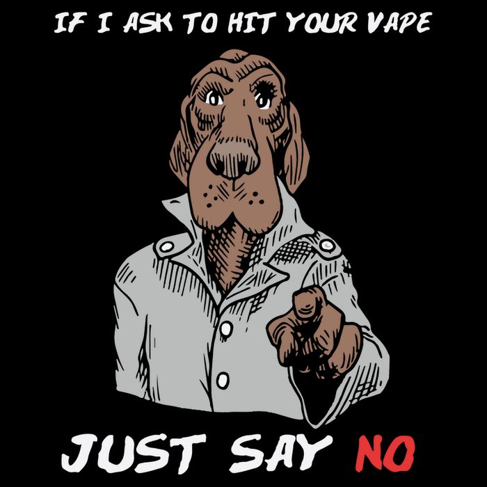 If I Ask To Hit Your Vape Just Say No Visor
