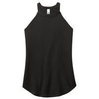 I Identify As An Over Taxed Under (On Back) Women's Perfect Tri Rocker Tank