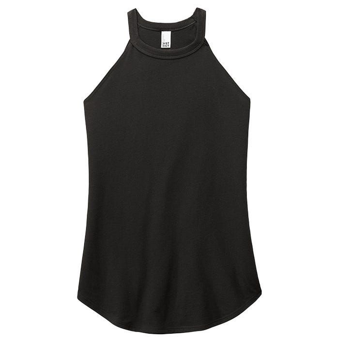 I Identify As An Over Taxed Under (On Back) Women's Perfect Tri Rocker Tank