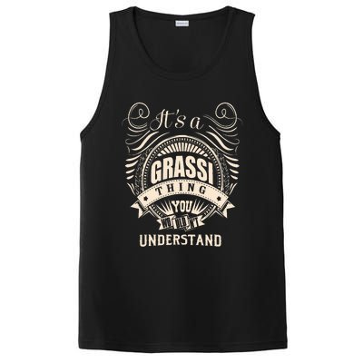 It Is A Grassi Thing Gifts PosiCharge Competitor Tank