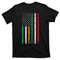 Irish Italian American Flag Ireland Italy USA Pride Heritage T-Shirt