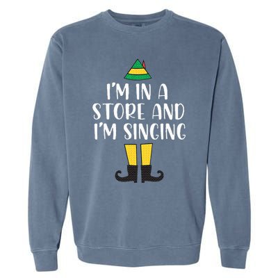 I'm in a store and I'm singing Christmas Buddy Elf Garment-Dyed Sweatshirt