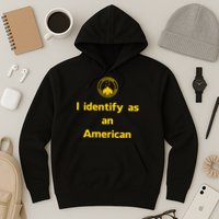 I Identify As An American Watchtower Command The High Ground Hoodie