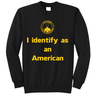 I Identify As An American Watchtower Command The High Ground Sweatshirt