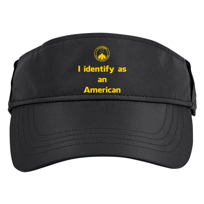 I Identify As An American Watchtower Command The High Ground Adult Drive Performance Visor