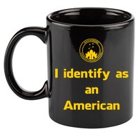I Identify As An American Watchtower Command The High Ground 11oz C Handle Ceramic Mug