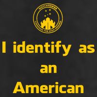 I Identify As An American Watchtower Command The High Ground Trucker Hat