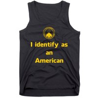 I Identify As An American Watchtower Command The High Ground Tank Top