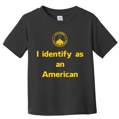 I Identify As An American Watchtower Command The High Ground Toddler T-Shirt