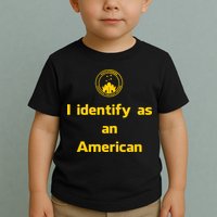 I Identify As An American Watchtower Command The High Ground Toddler T-Shirt