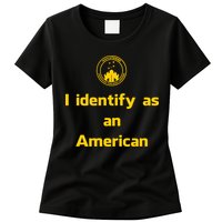I Identify As An American Watchtower Command The High Ground Womens T-Shirt