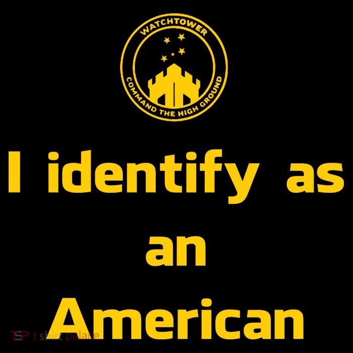 I Identify As An American Watchtower Command The High Ground Zip Tote Bag
