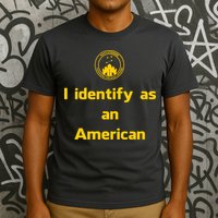 I Identify As An American Watchtower Command The High Ground T-Shirt