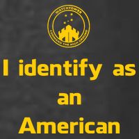 I Identify As An American Watchtower Command The High Ground T-Shirt
